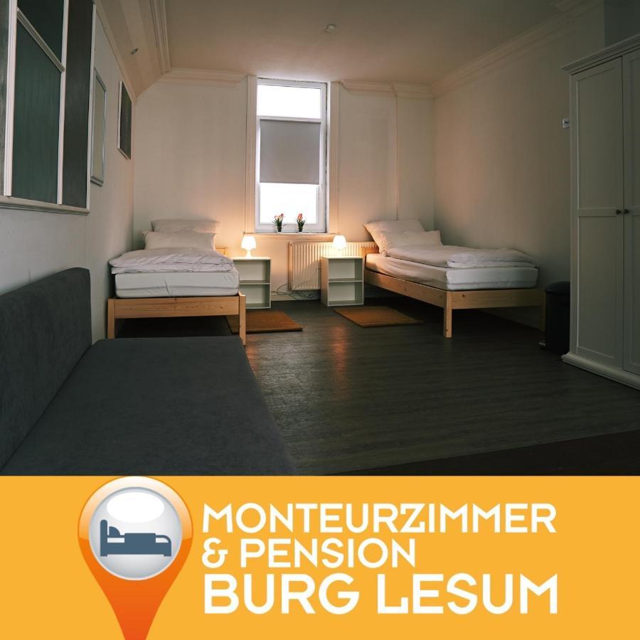 Pension & Monteurwohnungen Burglesum Bremen Exterior foto