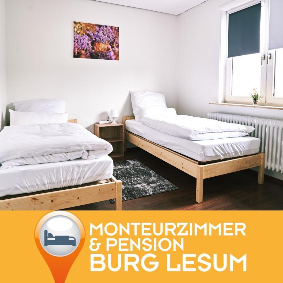 Pension & Monteurwohnungen Burglesum Bremen Exterior foto