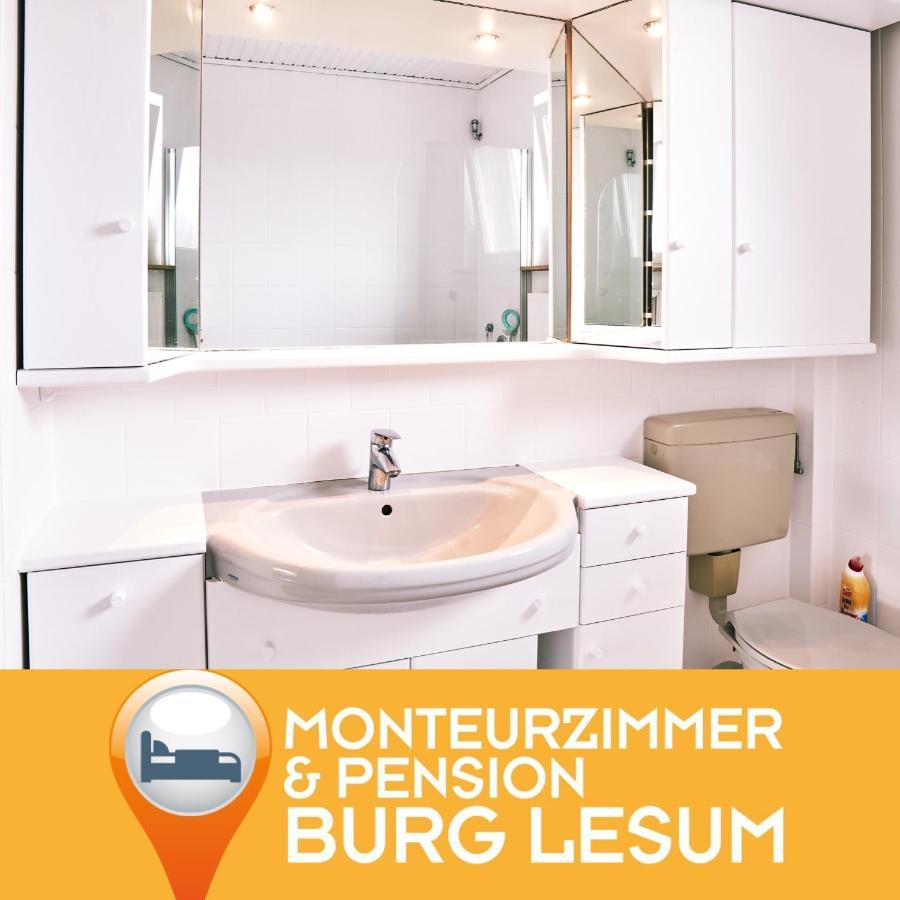 Pension & Monteurwohnungen Burglesum Bremen Exterior foto