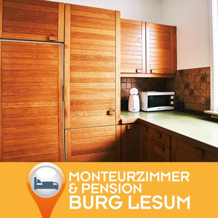 Pension & Monteurwohnungen Burglesum Bremen Exterior foto