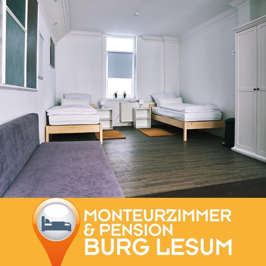 Pension & Monteurwohnungen Burglesum Bremen Exterior foto